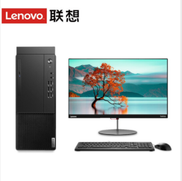 联想台式机/启天M435-B459（21.5液晶/i5-10500/8G/1T+128GSSD/集成显卡/DOS/硬盘保护，网络同传/三年保修及上门）