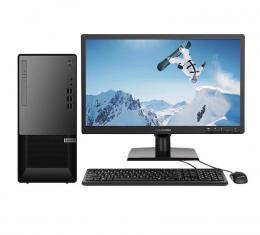 联想（Lenovo）T4900k台式机 B460 I5-10400 4G 1T 集成 无光驱 WIN10 21.5英寸